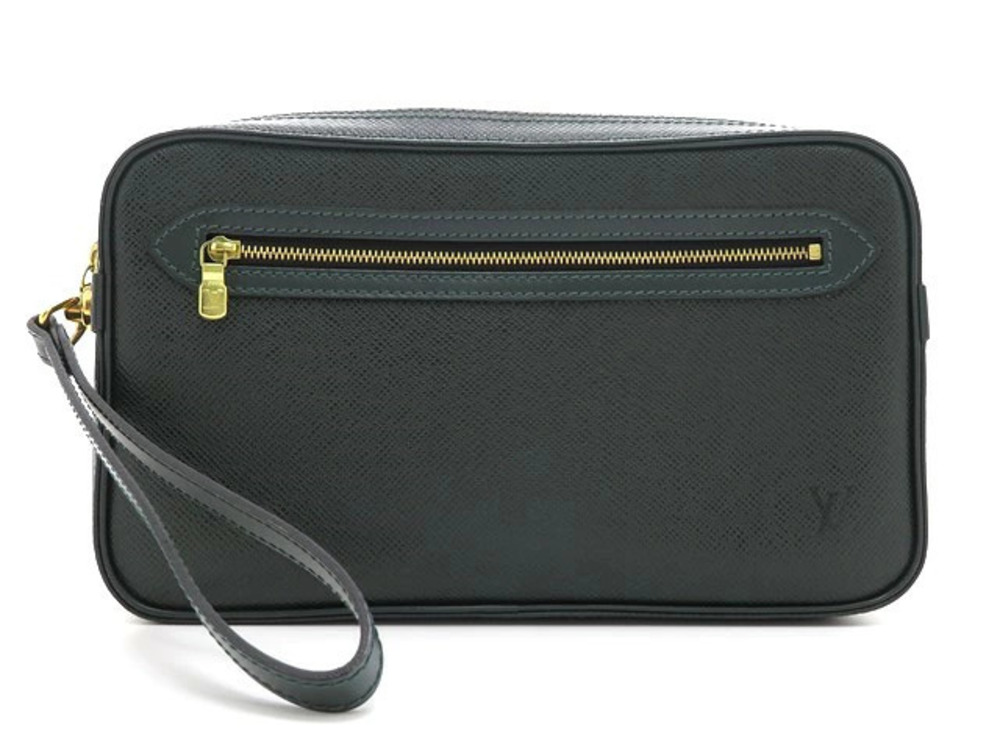 Louis Vuitton Shoulder Bag Clutch Marly Dragonne Taiga Pseudo Pia